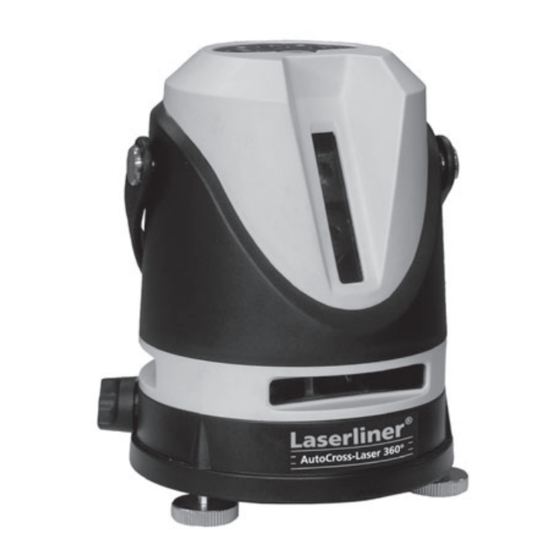 LaserLiner AutoCross-Laser 360 PowerBright Bedienungsanleitung