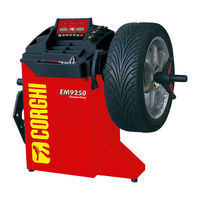 Corghi CompactLine EM 9250 Betriebsanleitung