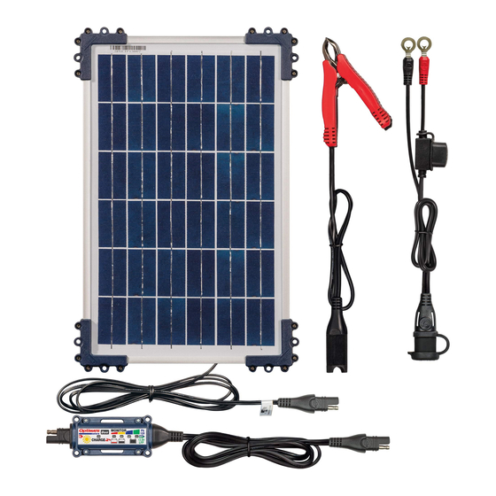Tecmate OptiMATE solar TM-522 Anwendungsvorschriften
