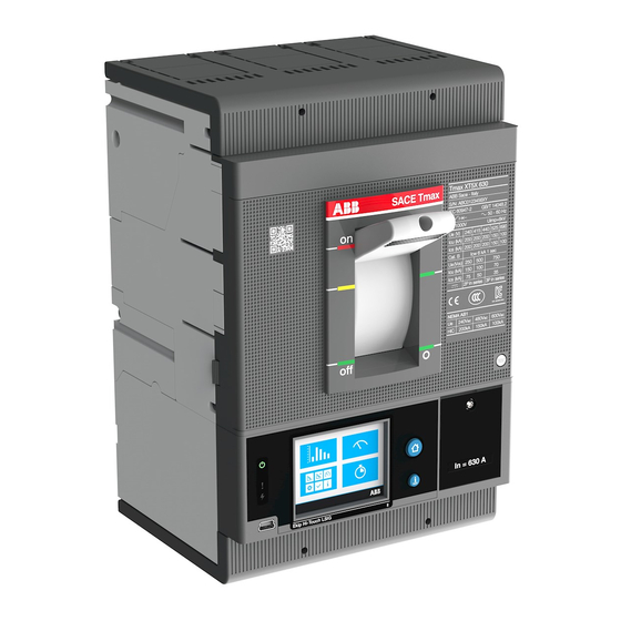 ABB SACE Tmax XT5 Installationsanleitung
