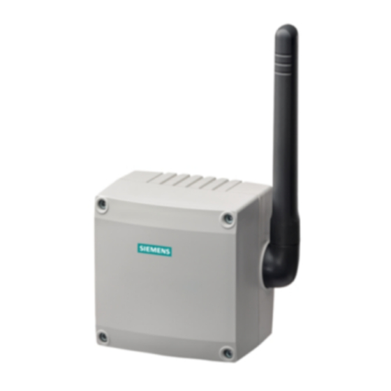 Siemens SITRANS AW200 Kompaktbetriebsanleitung