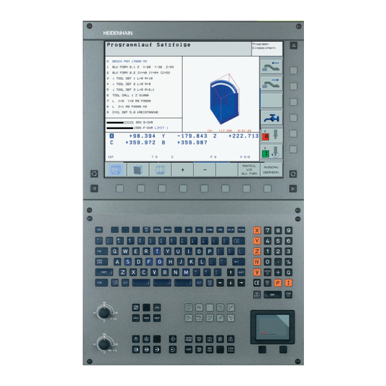 HEIDENHAIN iTNC 530 Benutzerhandbuch