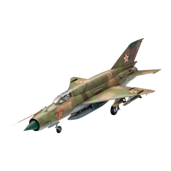 REVELL Mig-21 M Montageanleitung