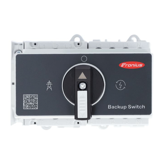 Fronius Backup Switch 3P-63A Bedienungsanleitung