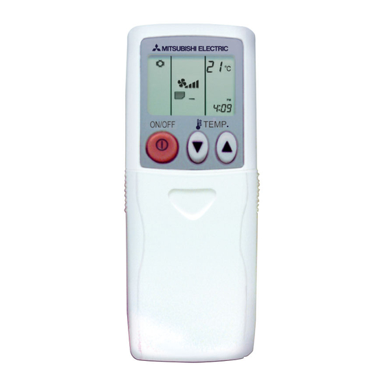 Mitsubishi Electric PAR-FL32MA Bedienungshandbuch