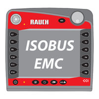 Rauch AXIS EMC ISOBUS Betriebsanleitung