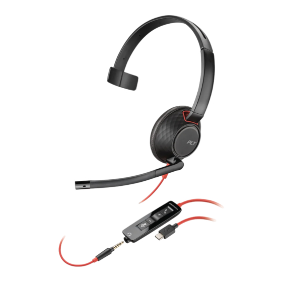 Poly Blackwire 5200 Serie Handbücher