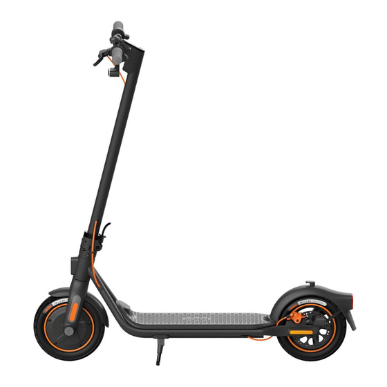 Ninebot F25I Produkthandbuch