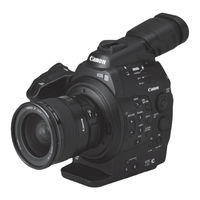 Canon EOS C300 PL Bedienungsanleitung