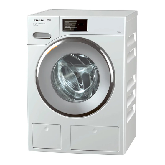 Miele WMV 960 WPS Kurzgebrauchsanweisung