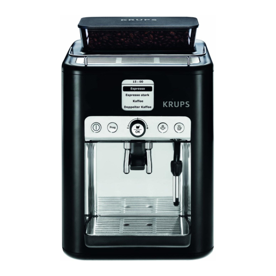Krups ESPRESSERIA AUTOMATIC PREMIUM EA69 serie Handbuch