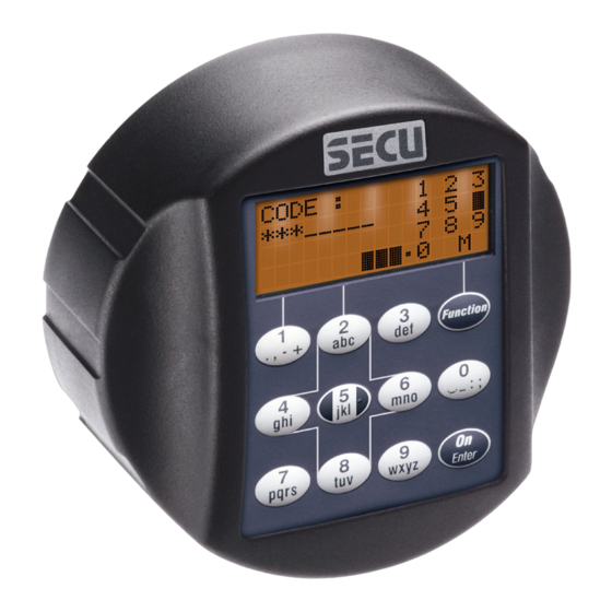 SECU SELO-C Bedienungsanleitung