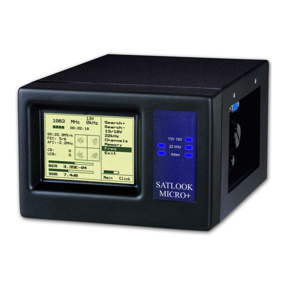 emitor SATLOOK Micro + Bedienungshandbuch