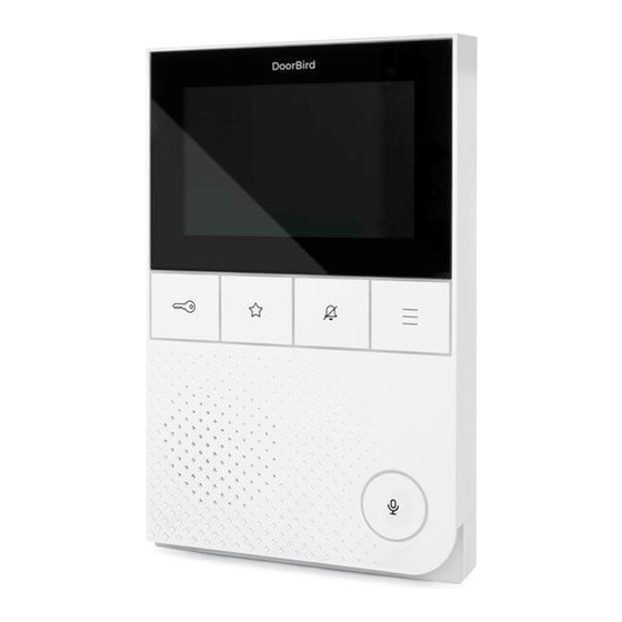DoorBird A1101 Serie Installationsanleitung
