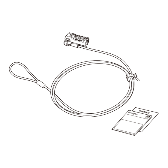 Kensington ClickSafe Bedienungsanleitung