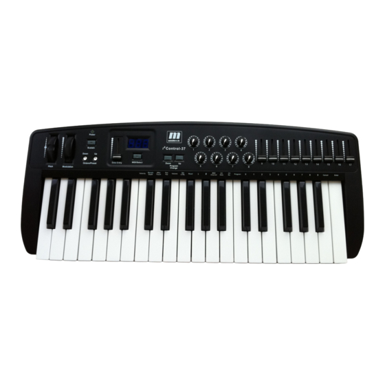 Miditech i2 Control-37 black edition Bedienungsanleitung