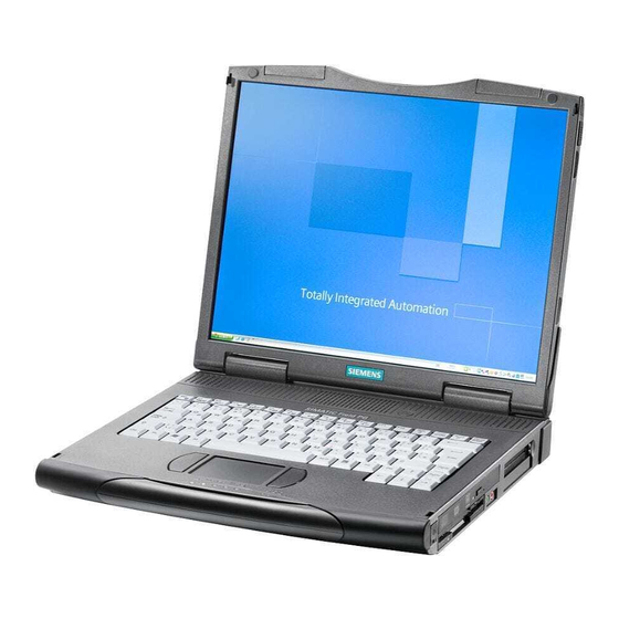 Siemens SIMATIC Field PG M Betriebsanleitung