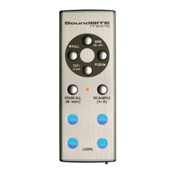 Red Sound SoundBITE micro Bedienungsanleitung