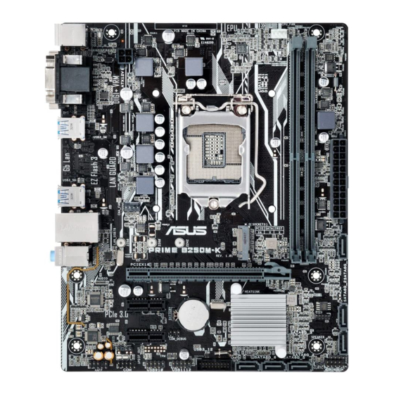 Asus PRIME B250M-K Handbuch