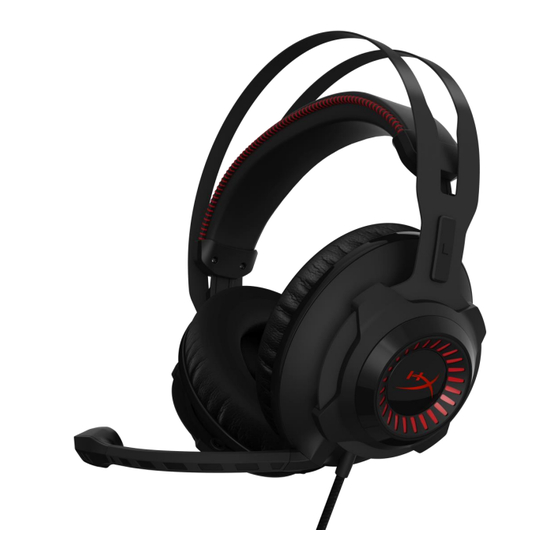 HyperX Cloud Revolver Anleitung