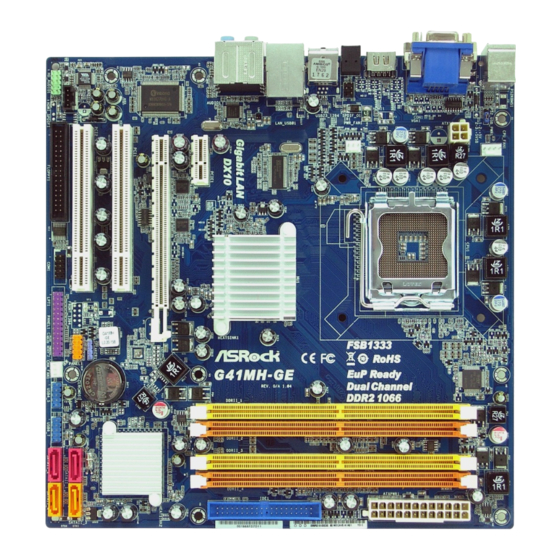 ASROCK G41MH-GE Bedienungsanleitung