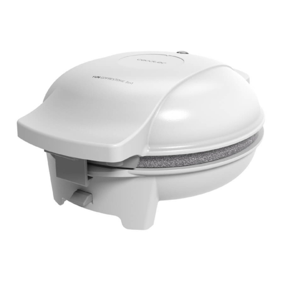 cecotec Fun Gofrestone 3in1 Bedienungsanleitung