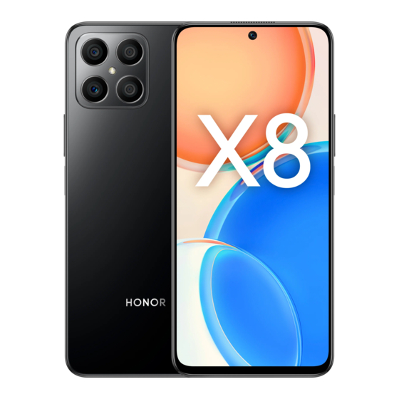 honor X8 Handbücher