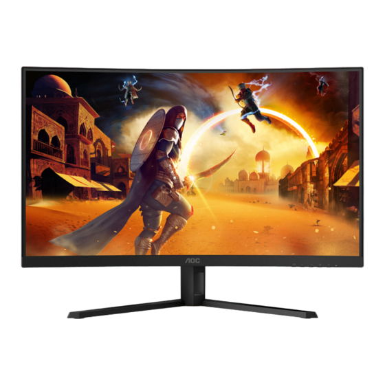 AOC CQ32G4VE Benutzerhandbuch