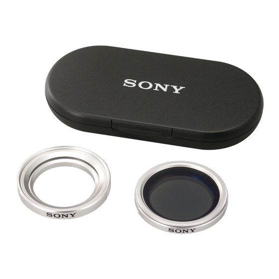 Sony VF-30CPKB Bedienungsanleitung
