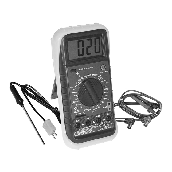 HQ Power DVM891 Bedienungsanleitung