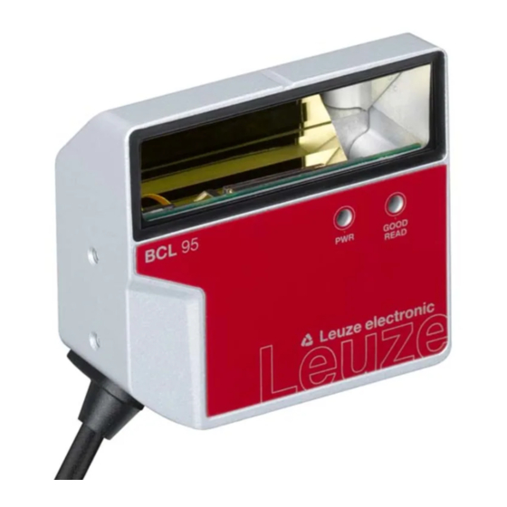 Leuze electronic BCL 95 Handbücher
