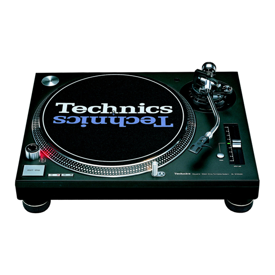 Technics SL-1210M3D Bedienungsanleitung