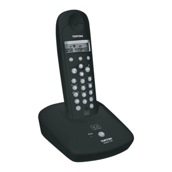 Topcom DIABLO 150 TWIN Bedienungsanleitung