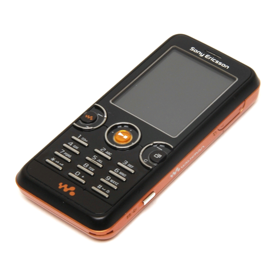 Sony Ericsson W610i Bedienungsanleitung