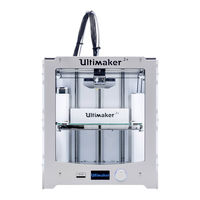 Ultimaker Ultimaker 2 Extended plus Installations- Und Benutzerhandbuch