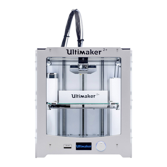 Ultimaker 2+ Connect Schnellstartanleitung