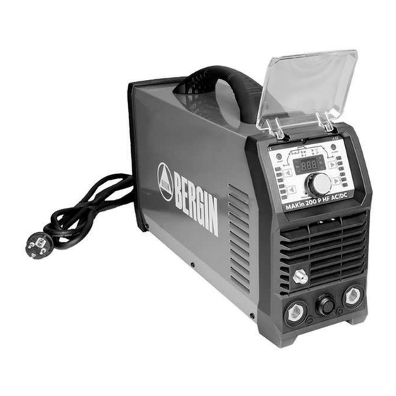 Bergin MAKin 200 P HF AC/DC Bedienungsanleitung