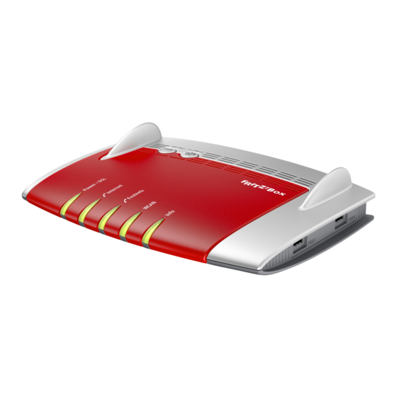 AVM Fritzbox 7490 Anleitung