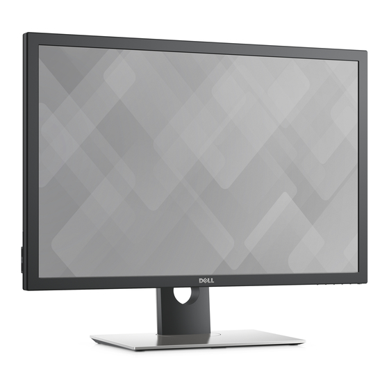 Dell UltraSharp UP3017 Bedienungsanleitung
