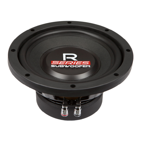 Audio System RADION R 10 Anleitung