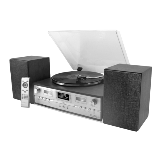 SOUNDMASTER ELITEline PL895 Handbücher