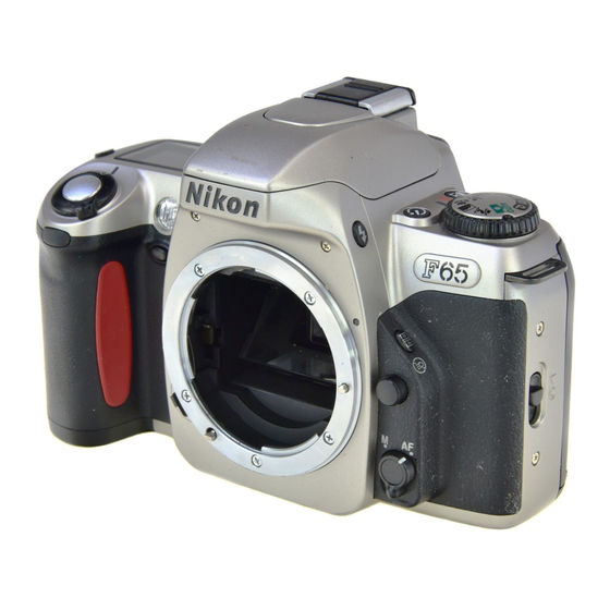 Nikon F65D Bedienungsanleitung