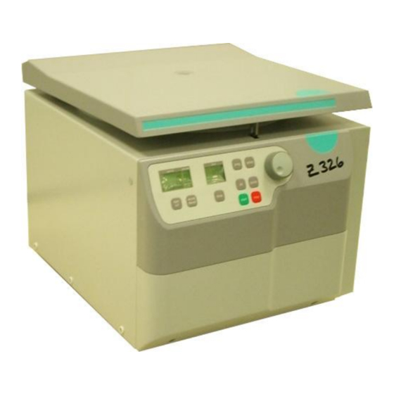 Hermle Z 326 Bedienungsanleitung