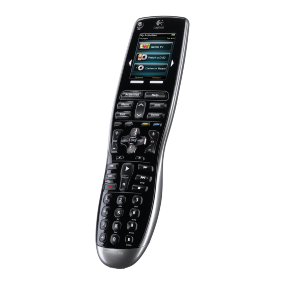 Logitech Harmony 900 Benutzerhandbuch
