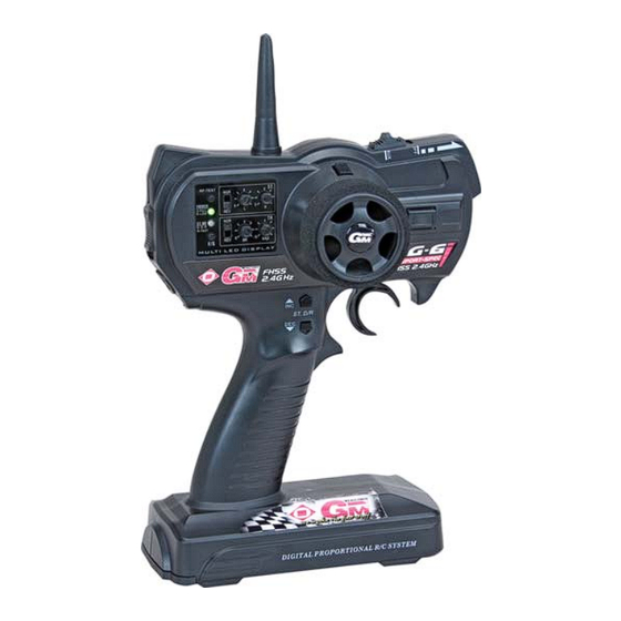 GM-Racing XG-6i 2.0 FHSS Sport Spec Bedienungsanleitung