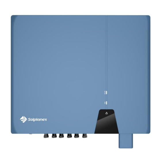 Solplanet ASW LT-G3 Serie Bedienungsanleitung