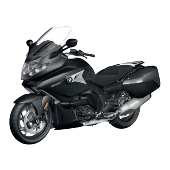 BMW Motorrad K 1600 GT 2022 Betriebsanleitung