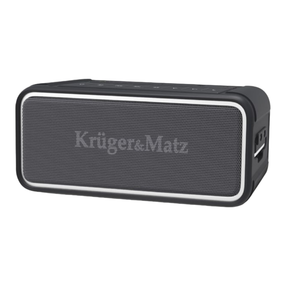 Kruger&Matz DISCOVERY XL Handbücher
