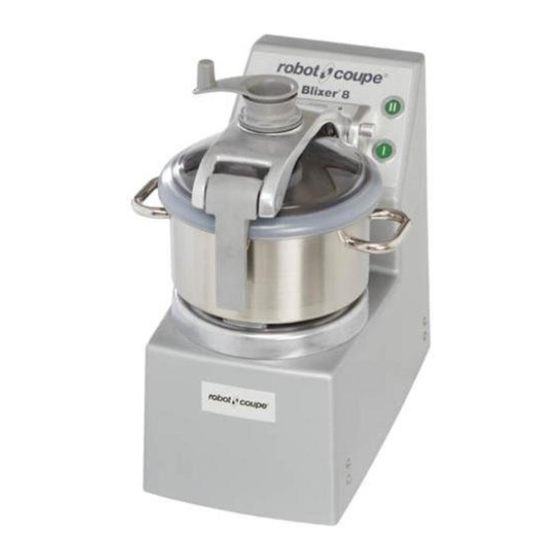 Robot Coupe Blixer 8 Handbuch