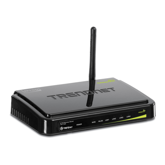 TRENDnet TEW-712BR Anleitung Zur Schnellinstallation